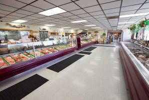 Inside Store From White Freezer